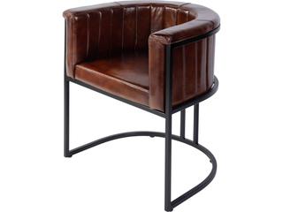 Butler Rockford Brown Leather Accent Chair