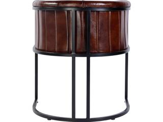 Butler Rockford Brown Leather Accent Chair