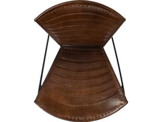 Butler Felix Brown Leather Accent Chair