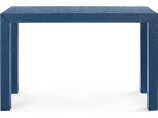 Villa & House Parsons Rectangular Navy Blue Console Table
