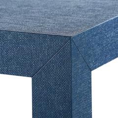 Villa & House Parsons Rectangular Navy Blue Console Table