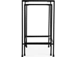 Butler Outdoor Carrera Metal Rectangular End Table