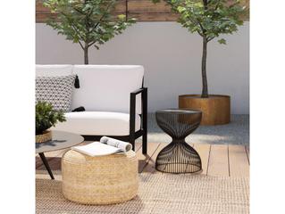 Butler Outdoor Nicola Metal Round End Table