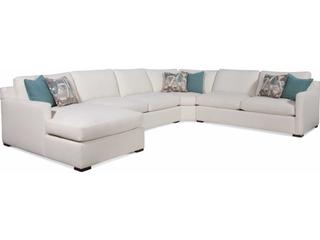 Braxton Culler Bel-Air 5-Piece Upholstered Sectional Sofa