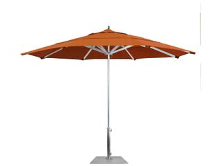 California Patio Umbrella Custom Rodeo Series 11 Foot Octagon Market Aluminum Patio Umbrella with Push Lift System