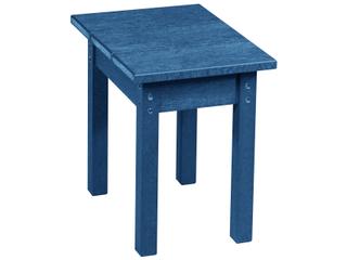 Capterra Casual Recycled Plastic Square Outdoor Patio End Table