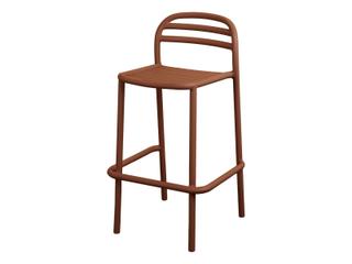 Cane Line Outdoor Bliss Desert Red Aluminium Bar Chair