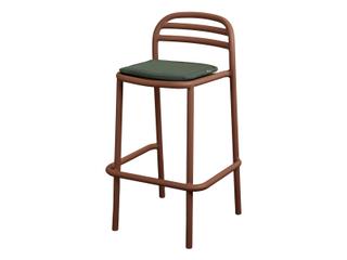 Cane Line Outdoor Bliss Desert Red Aluminium Bar Chair