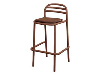 Cane Line Outdoor Bliss Desert Red Aluminium Bar Chair