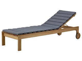Cane Line Outdoor Amaze Teak Sunbed Chaise Lounge