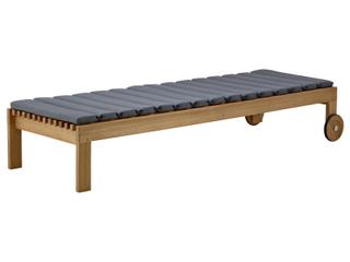 Cane Line Outdoor Amaze Teak Sunbed Chaise Lounge