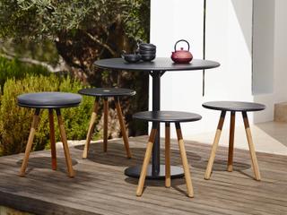 Cane Line Outdoor Area Aluminum Teak Dining Set
