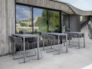 Cane Line Outdoor Moments Grey Soft Rope Dining Set