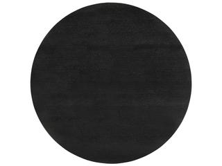 Century Furniture Corso Round Wood Black Cerused Champagne Dining Table