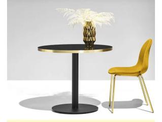 Connubia Cocktail Round Wood Dining Table