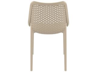 Compamia Air Taupe Polypropylene Resin Dining Chair