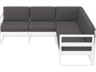Compamia Mykonos White Resin Cushion Lounge Set