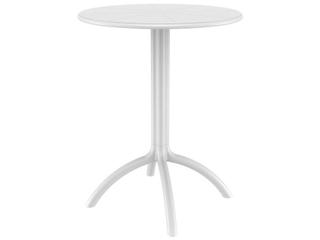 Compamia Octopus White Polypropylene Round Bistro Table
