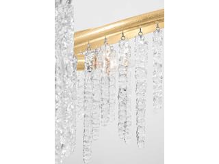 Corbett Lighting Pandora 5-Light Gold Leaf Clear Crystal Chandelier