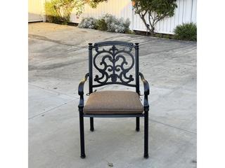 Darlee Outdoor Living Santa Barbara Antique Bronze Cast Aluminum Dining Set