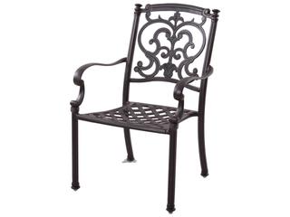 Darlee Outdoor Living Santa Barbara Cast Aluminum Antique Bronze 9 Piece Dining Set