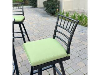 Darlee Outdoor Living Bella Aluminum 5-Piece Patio Bar Set with 30 feet' Round Bar Table