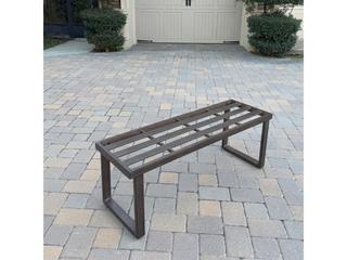Darlee Outdoor Living Atlantis Walnut Aluminum Dining Set