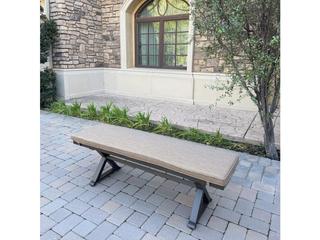 Darlee Outdoor Living Brooklyn Aluminum 6-Piece Patio Dining Set with 59" Square Dining Table