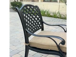 Darlee Outdoor Living Nassau Cast Aluminum 7-Piece Patio Dining Set