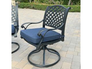 Darlee Outdoor Living Nassau Cast Aluminum 8-Piece Patio Dining Set