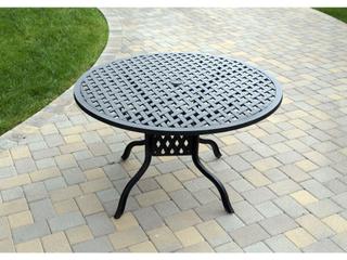Darlee Outdoor Living Santa Monica Cast Aluminum Antique Bronze 5 Piece Dining Set