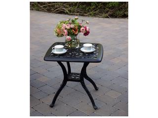 Darlee Outdoor Living Nassau Antique Bronze Cast Aluminum Cushion Lounge Set