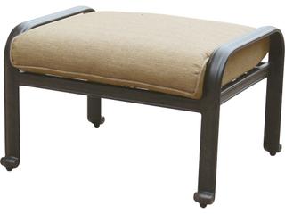 Darlee Outdoor Living Elisabeth Cast Aluminum Antique Bronze 5 Piece Fire Pit Deep Seating Lounge Set