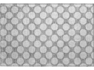 The Reserve Geometric Gray Indoor Outdoor Area Rug