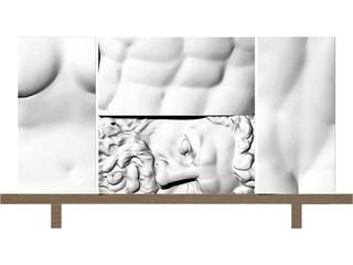 Driade Ercole E Afrodite By Lab 80" Oak Wood Sideboard