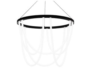 dweLED by WAC Lighting Margarite 6-Light Black Chandelier