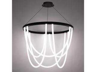 dweLED by WAC Lighting Margarite 6-Light Black Chandelier