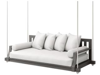 Ebel Venice Aluminum Outdoor Patio Swinging Daybed