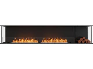 107.6" — Flex Fireboxes - Bay Fireplace