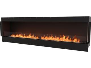 EcoSmart Fire Flex Fireboxes - Right Corner Fireplace
