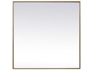 Elegant Lighting Eternity Square Wall Mirror