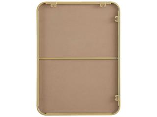 Elegant Lighting Remy Brass Rectangular Wall Mirror