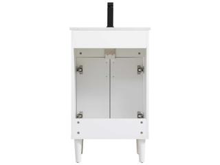 Elegant Lighting Chandler White 20" Vanity