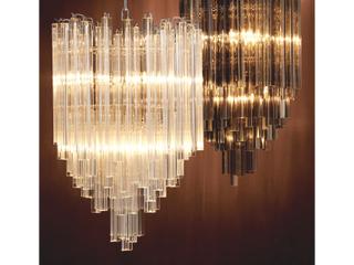 Eichholtz Salerno Smoke Glass Chandelier