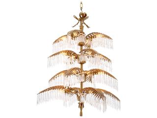 Eichholtz Hildebrandt Xl Ul Vintage Brass Chandelier