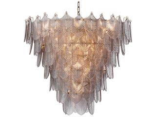 Eichholtz Verbier L Light Brushed Brass Chandelier