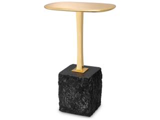 Eichholtz Kayan S Polished Brass Side Table