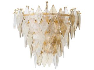 Eichholtz Rhombus S Antique Brass Chandelier
