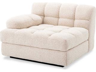Dean Modular Sofa Left Arm Bouclé Cream