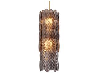 Eichholtz Sahure Antique Bronze Brass Traditional Tiered Chandelier